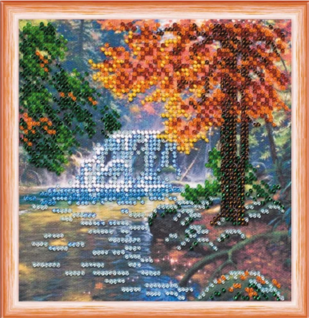 Abris Art. At The Waterfall Beading Kit