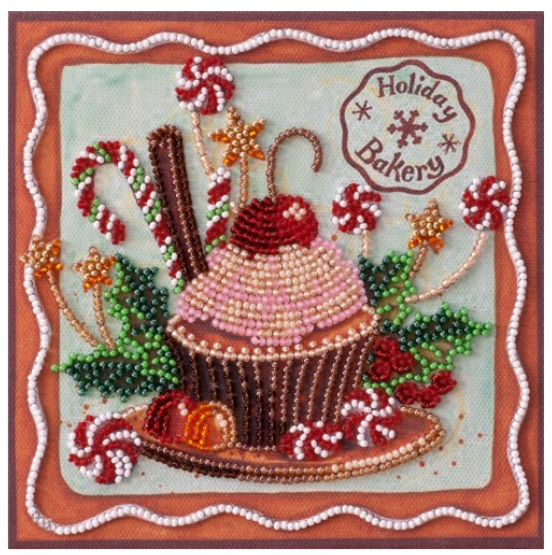 Abris Art. Holiday sweets Beading Kit