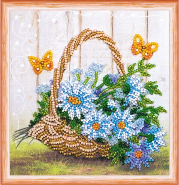 Abris Art. Summer Bouquet Beading Kit