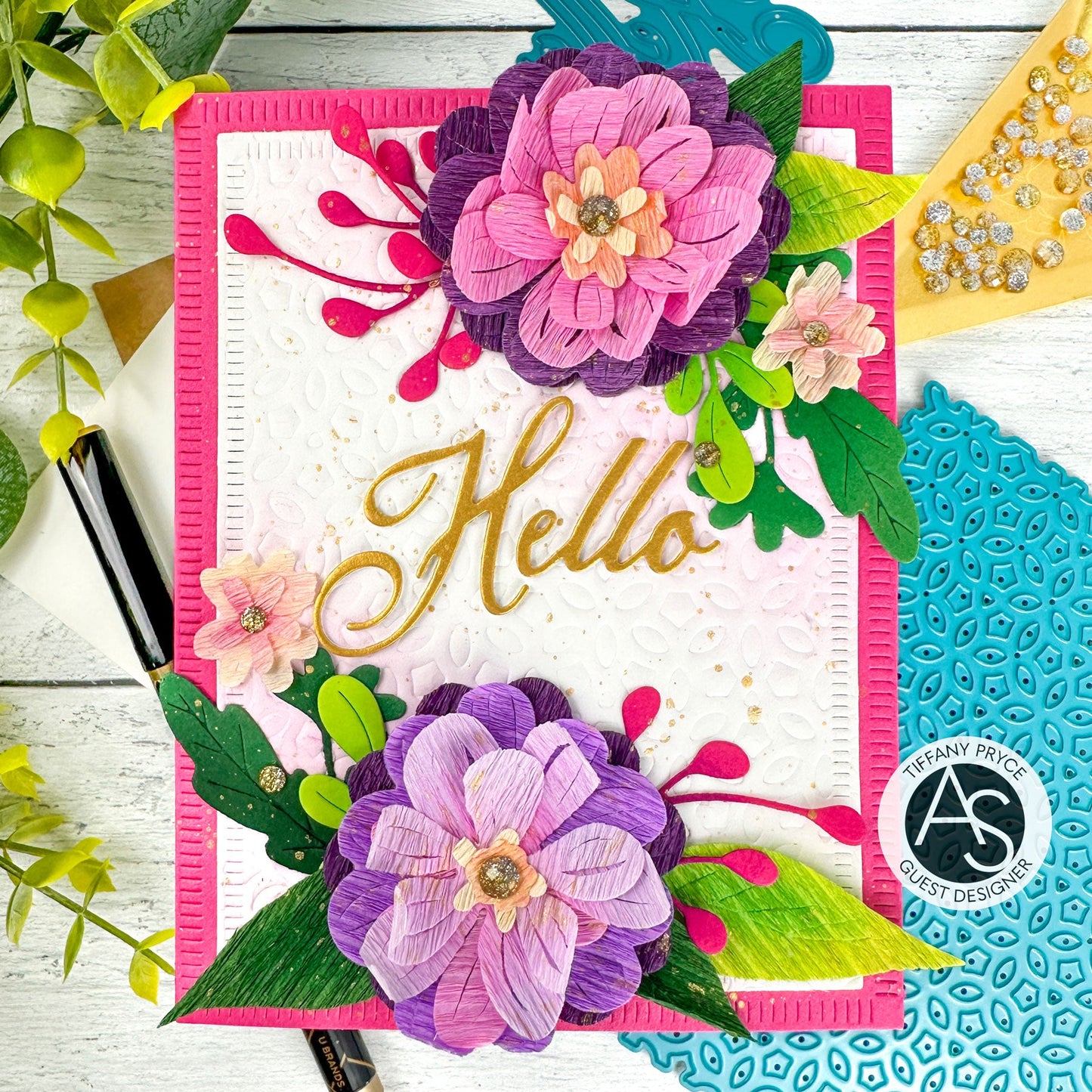 Alex Syberia Designs Alhambra Arabesque Cover Die