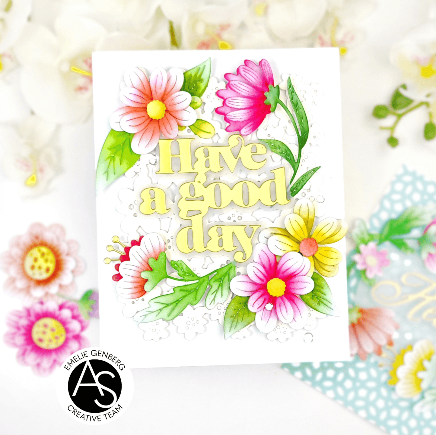 Alex Syberia Designs Andalusia Wildflowers Die Set