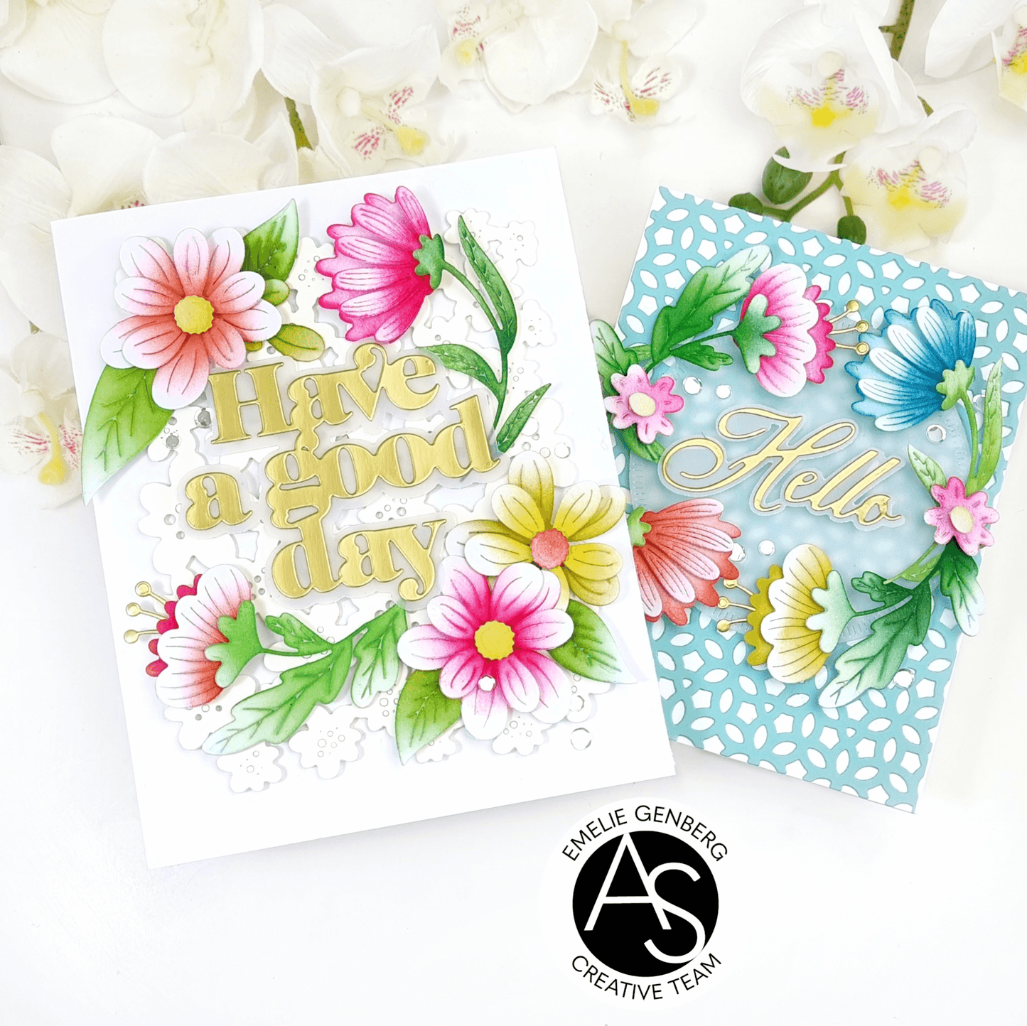Alex Syberia Designs Andalusia Wildflowers Die Set