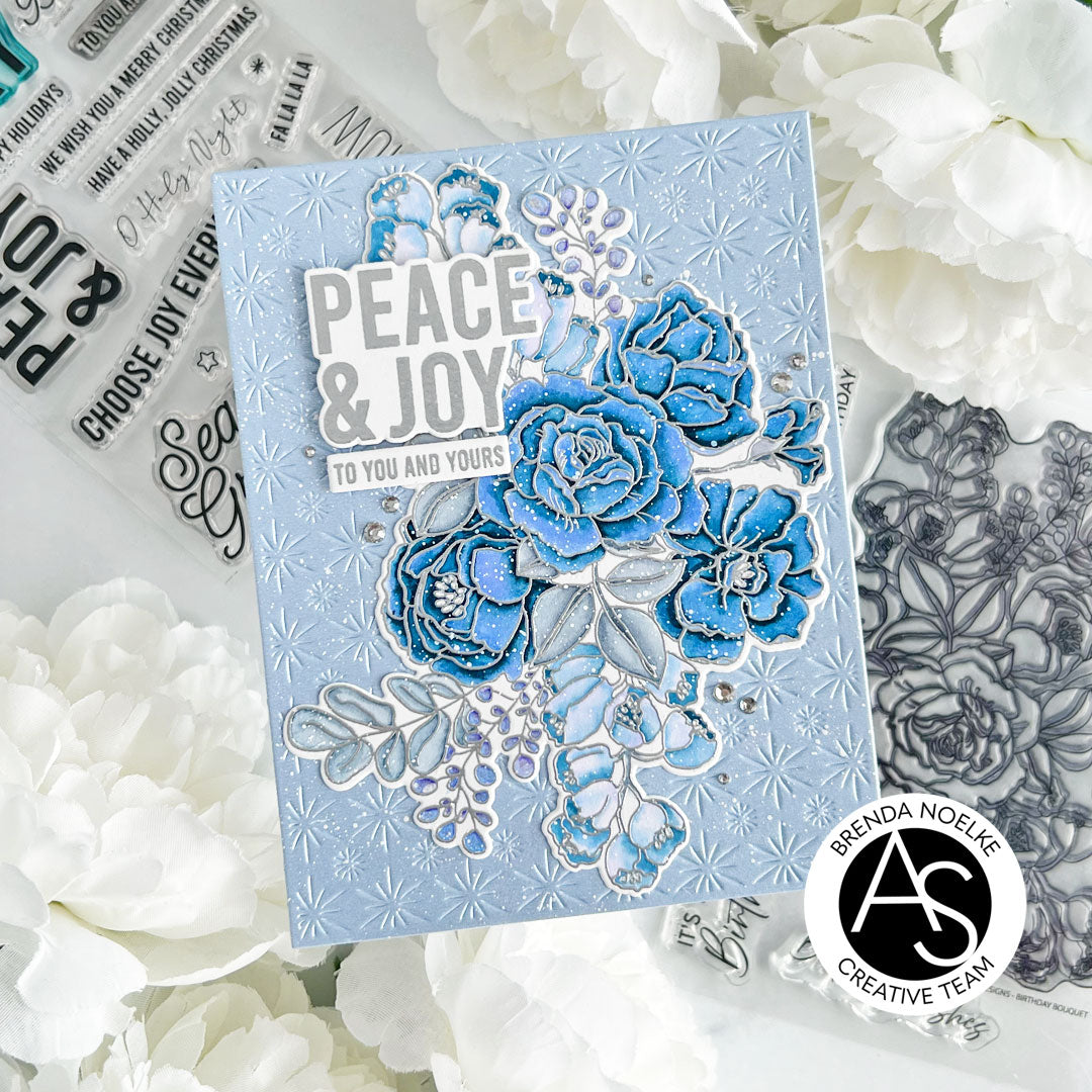 Alex Syberia Designs Birthday Bouquet Die Set