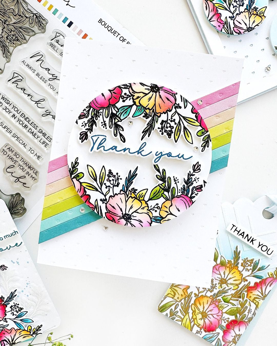 Alex Syberia Designs Bouquet of Blessings Die Set