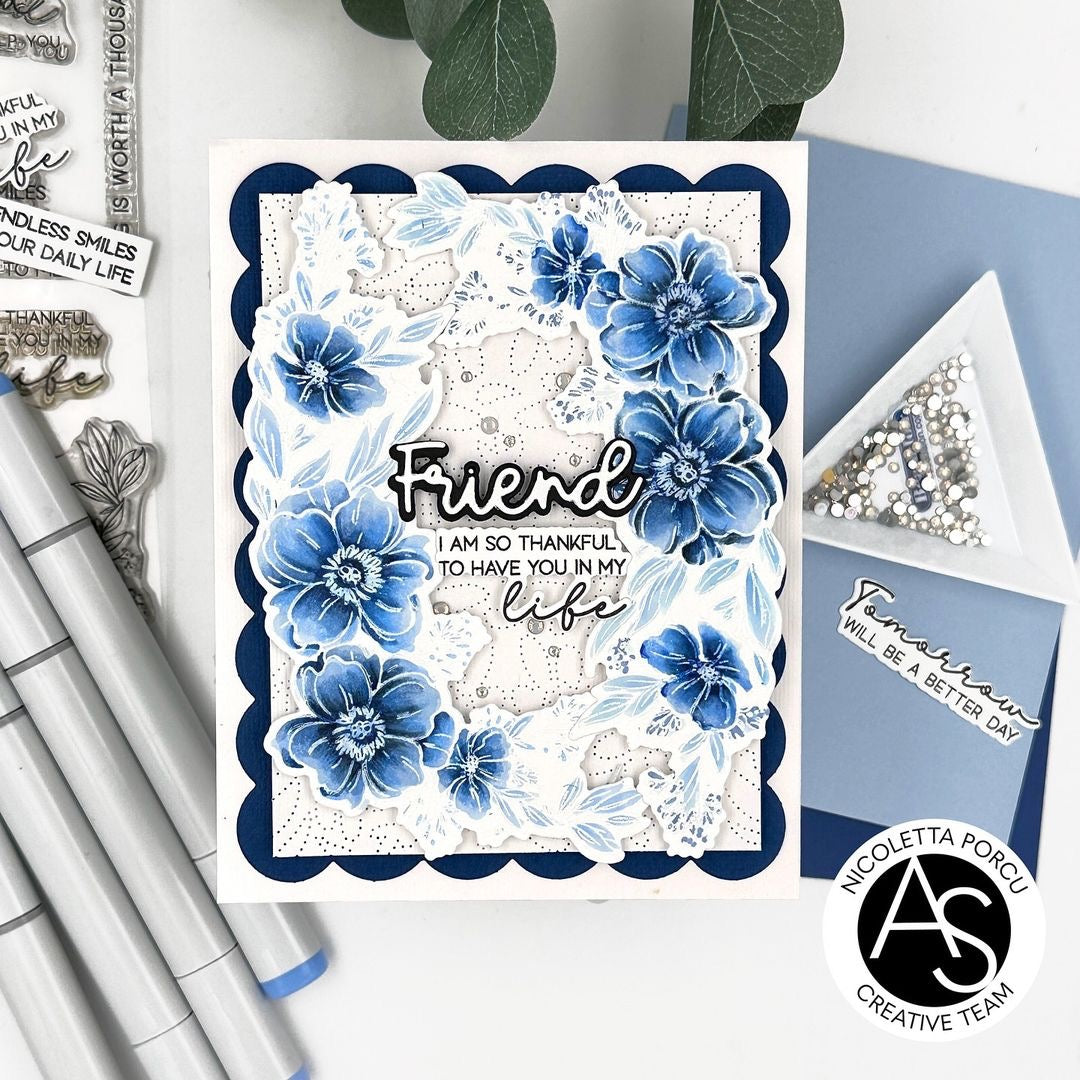 Alex Syberia Designs Bouquet of Blessings Die Set