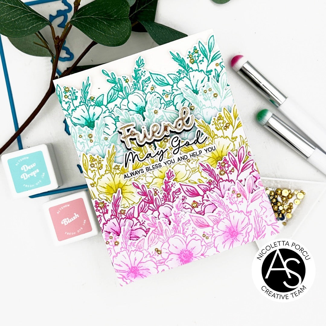 Alex Syberia Designs Bouquet of Blessings Die Set