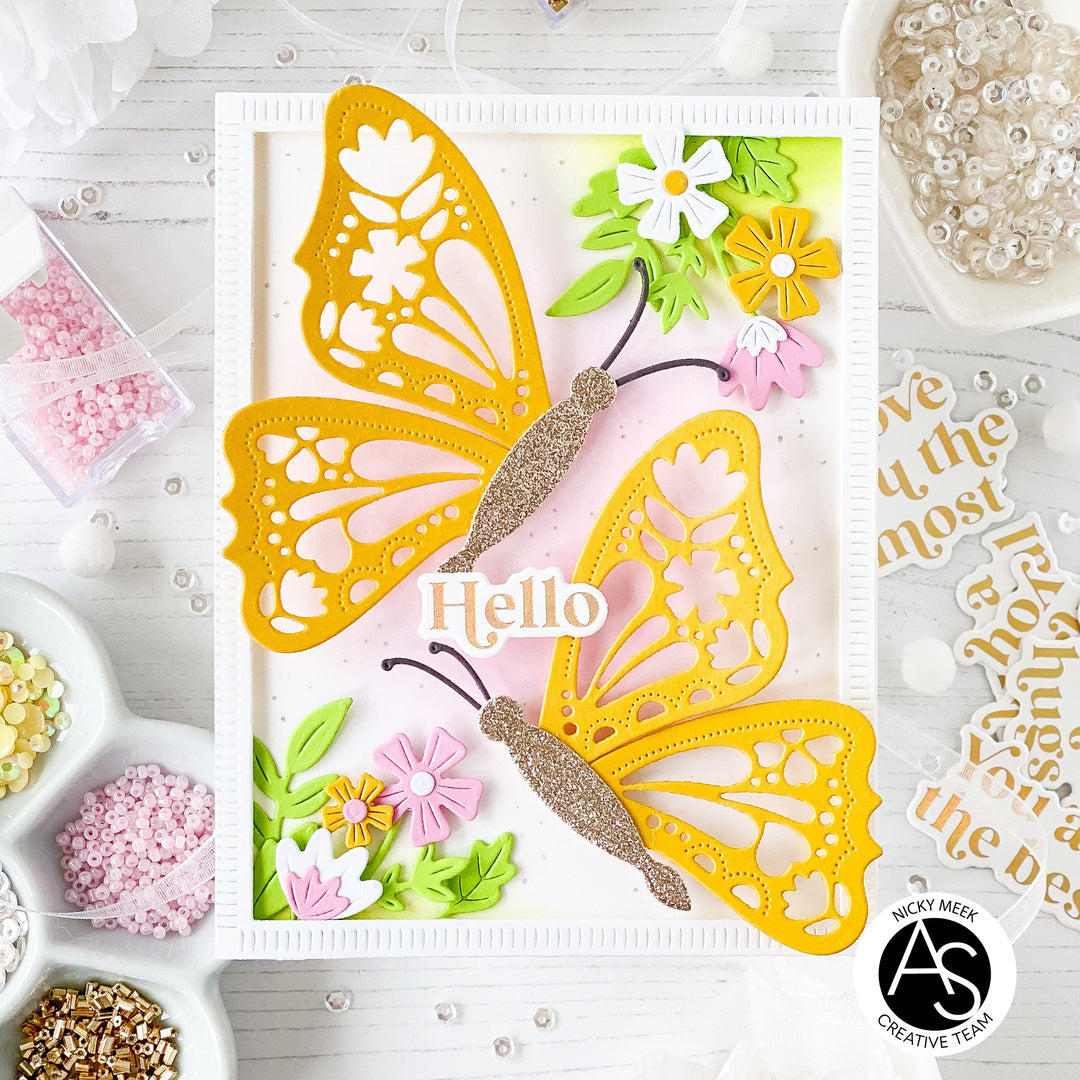 Alex Syberia Designs Butterfly Bliss Die Set