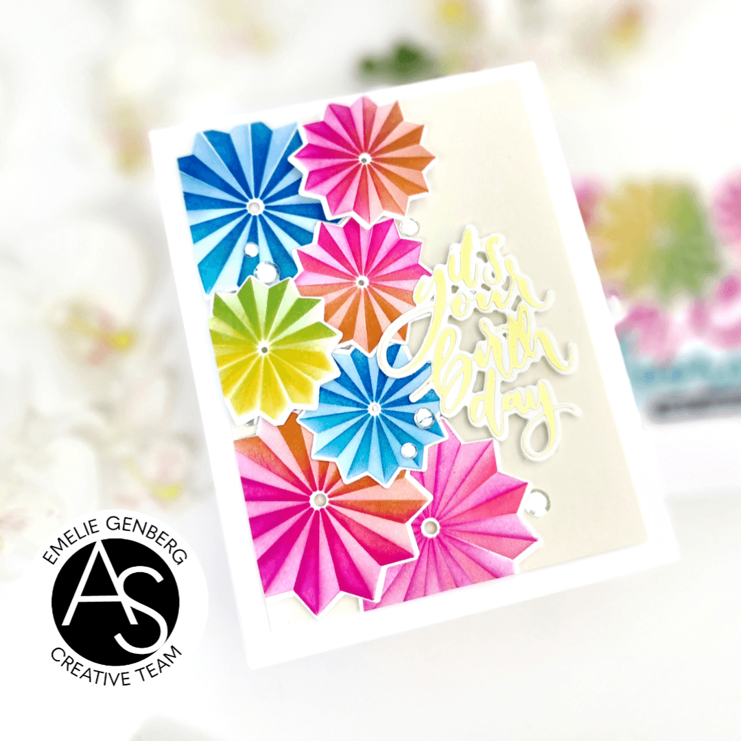 Alex Syberia Designs Carnival Party Stencil and Die Set