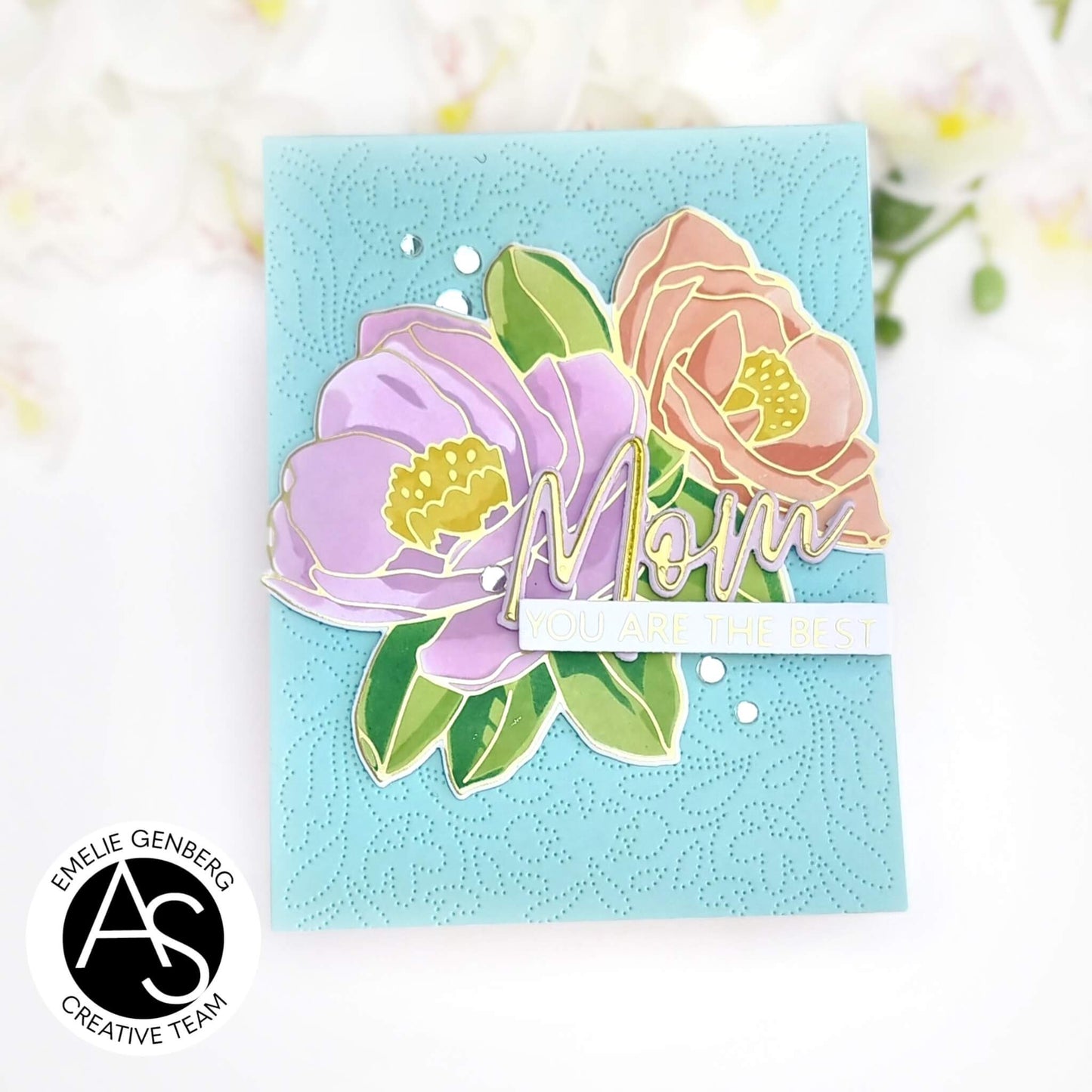 Alex Syberia Designs Charming Flora Cover Die