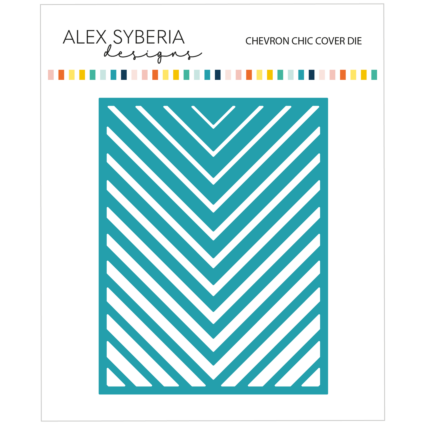 Alex Syberia Designs Chevron Chic Cover Die