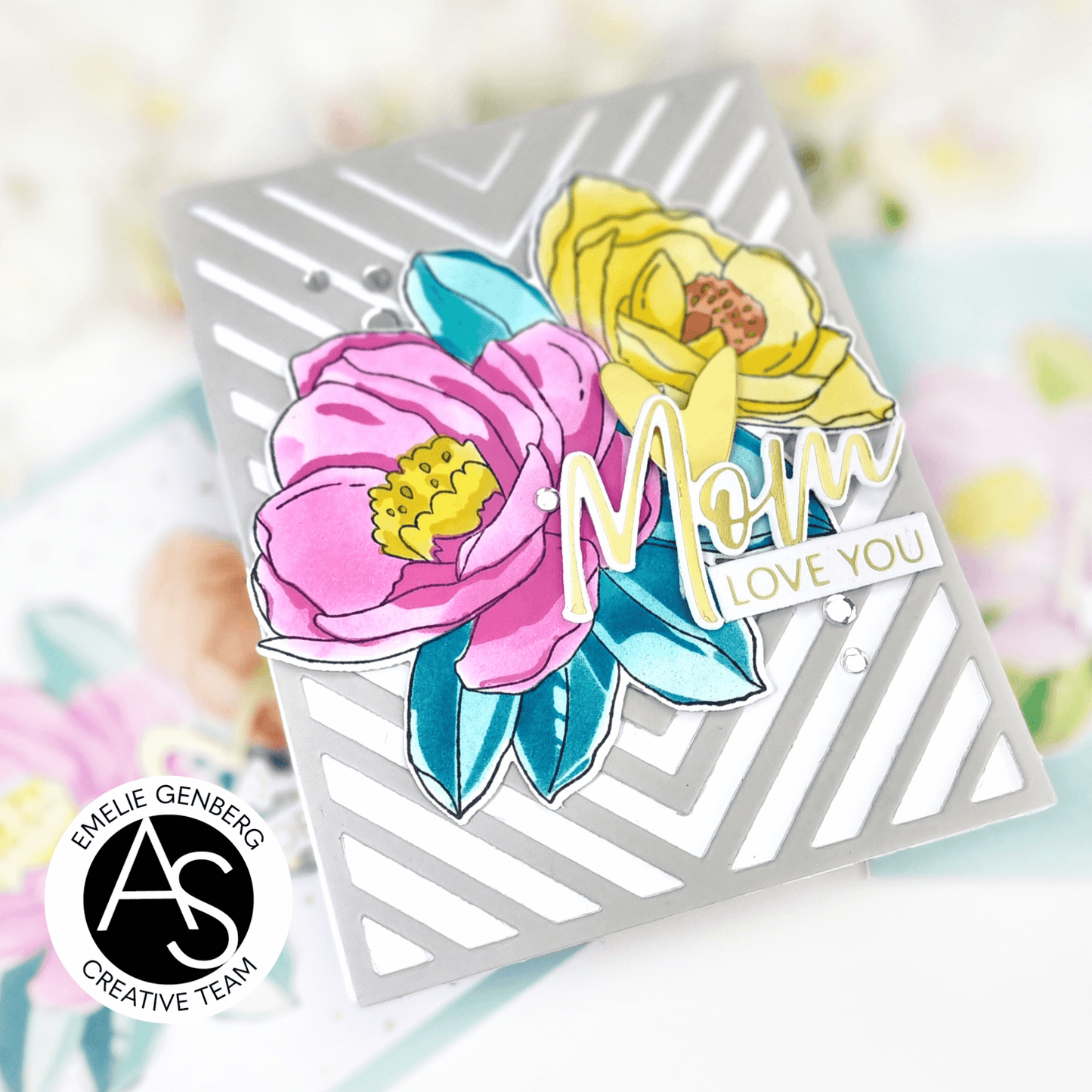 Alex Syberia Designs Chevron Chic Cover Die