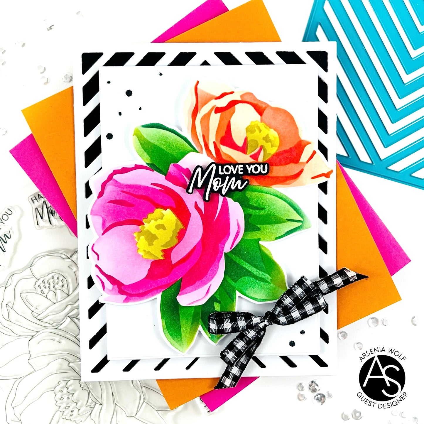 Alex Syberia Designs Chevron Chic Cover Die