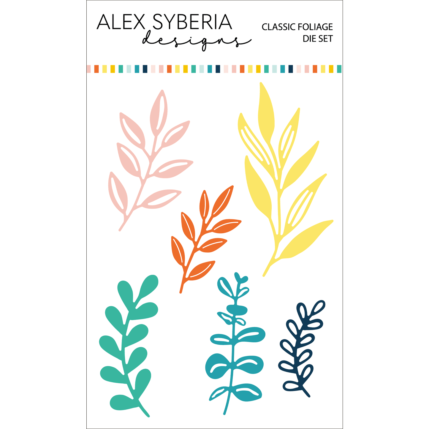 Alex Syberia Designs Classic Foliage Die Set