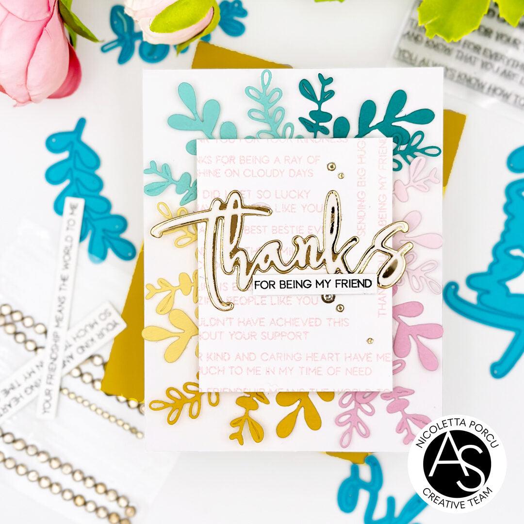 Alex Syberia Designs Classic Foliage Die Set