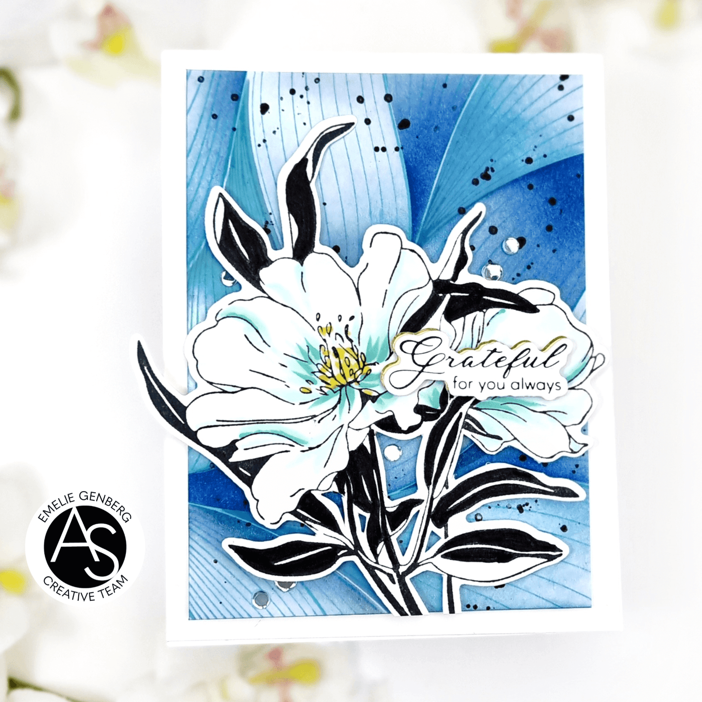 Alex Syberia Designs Classic Sentiments Press Plate & Die Set