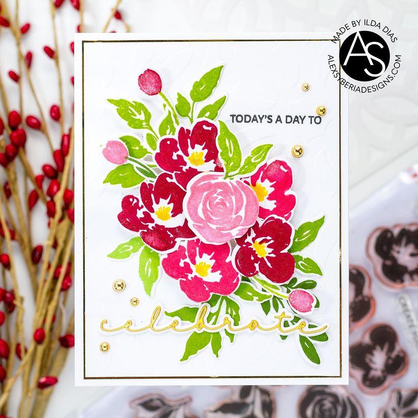 Alex Syberia Designs Create Your Own Happy Stamp Set