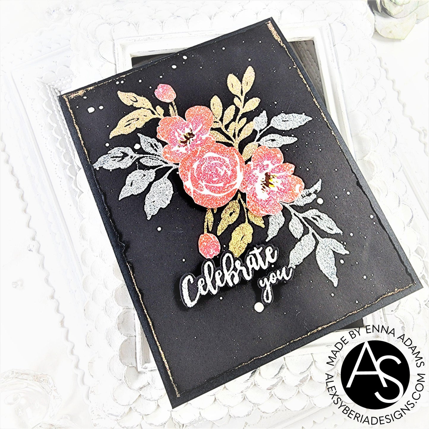 Alex Syberia Designs Create Your Own Happy Stamp Set