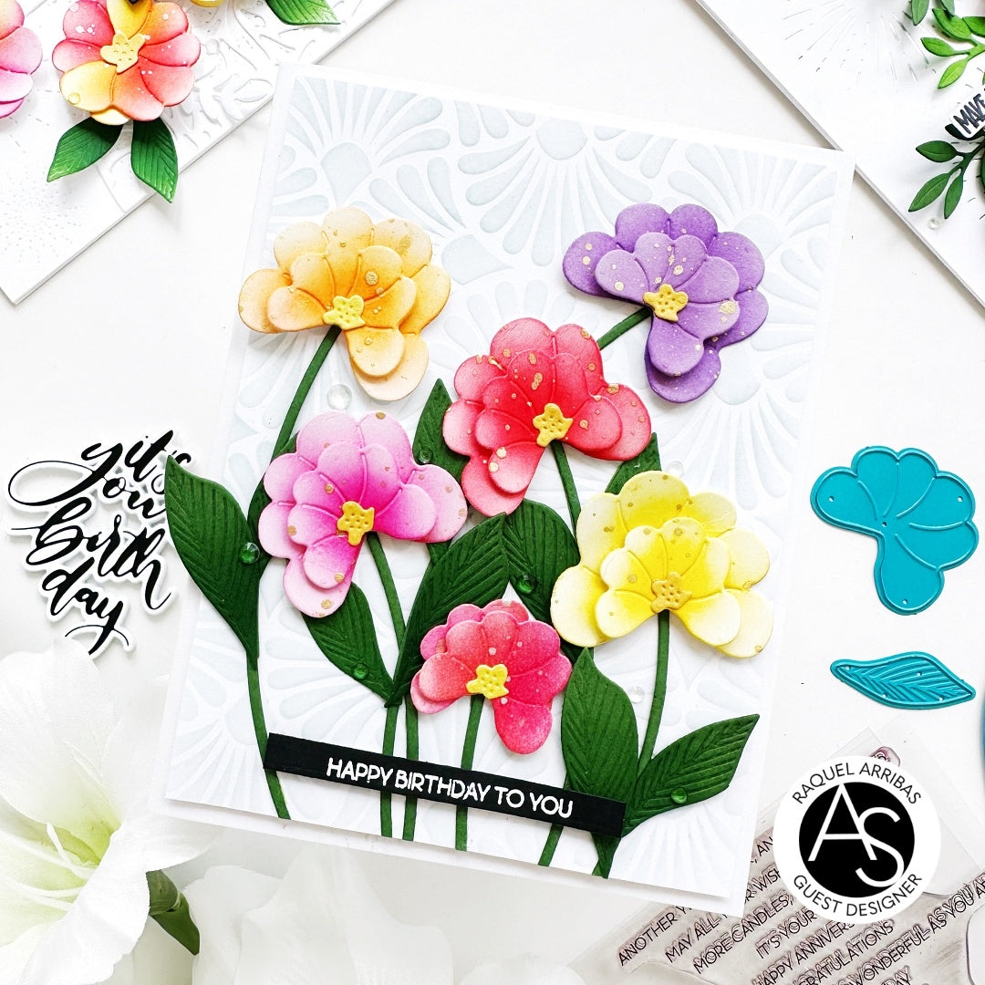Alex Syberia Designs Delicate Blooms Die Set