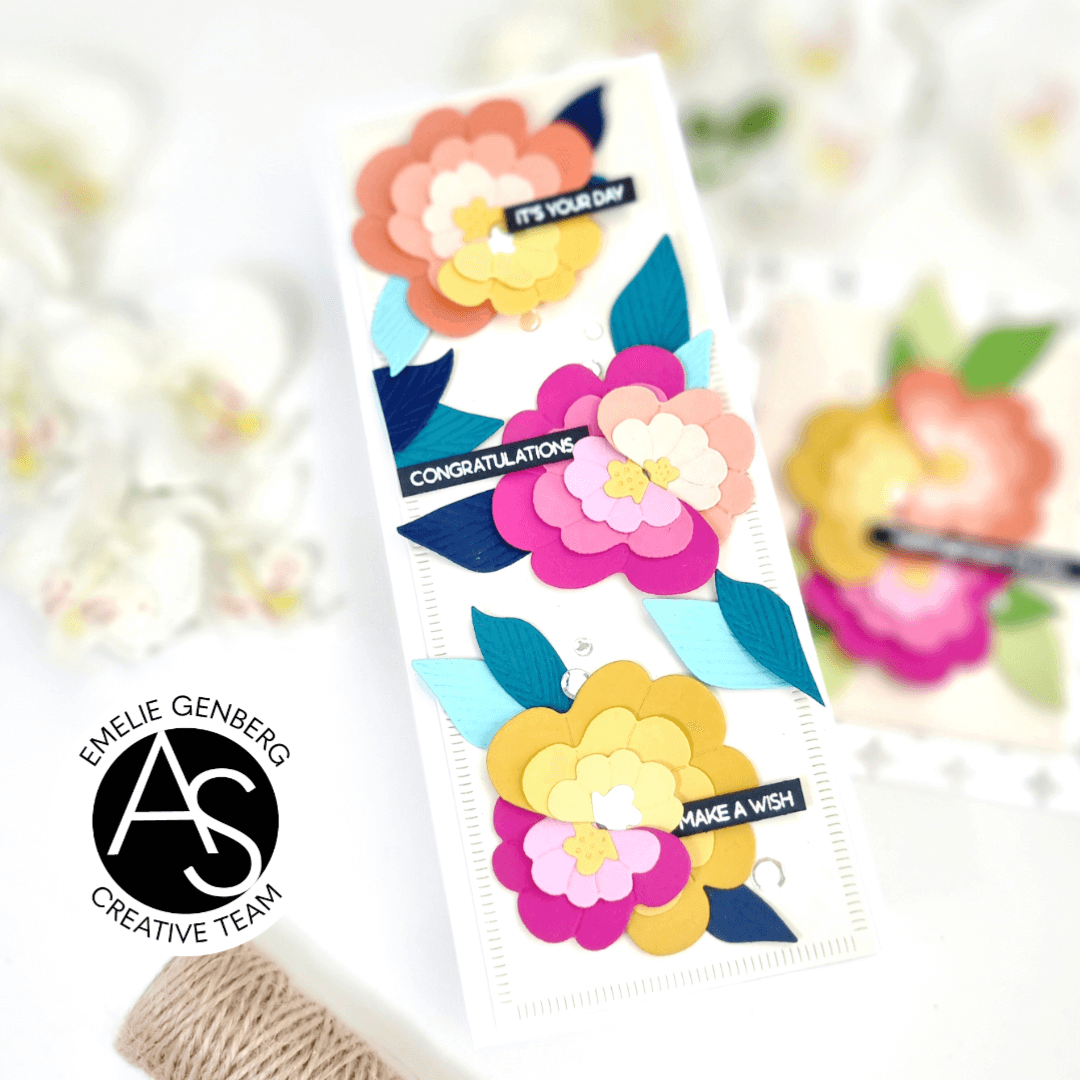 Alex Syberia Designs Delicate Blooms Die Set
