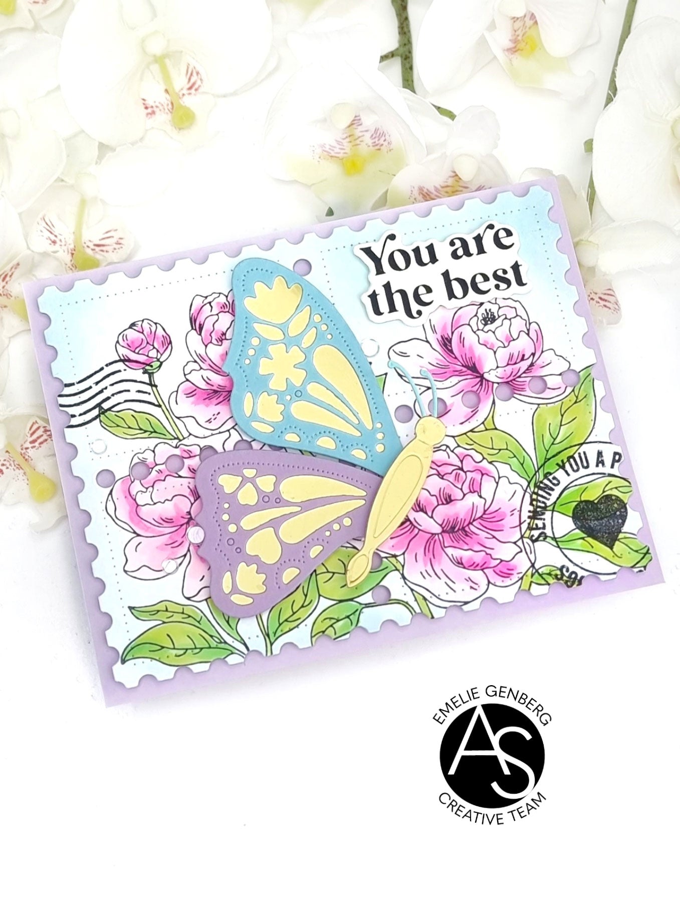 Alex Syberia Designs Essential Sentiments Press Plate & Die Set
