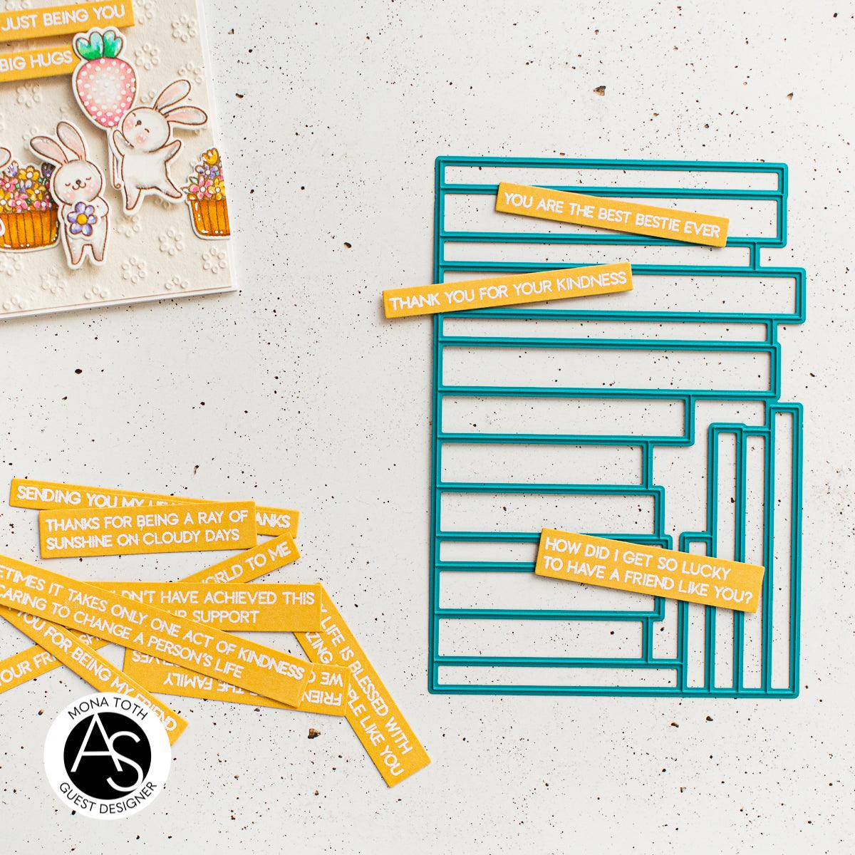 Alex Syberia Designs Expressing Gratitude Sentiments Die Set
