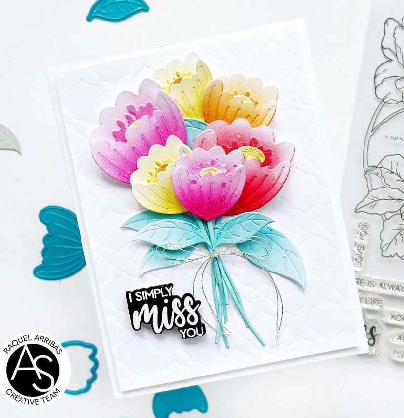 Alex Syberia Designs Fantasy Flowers Die Set