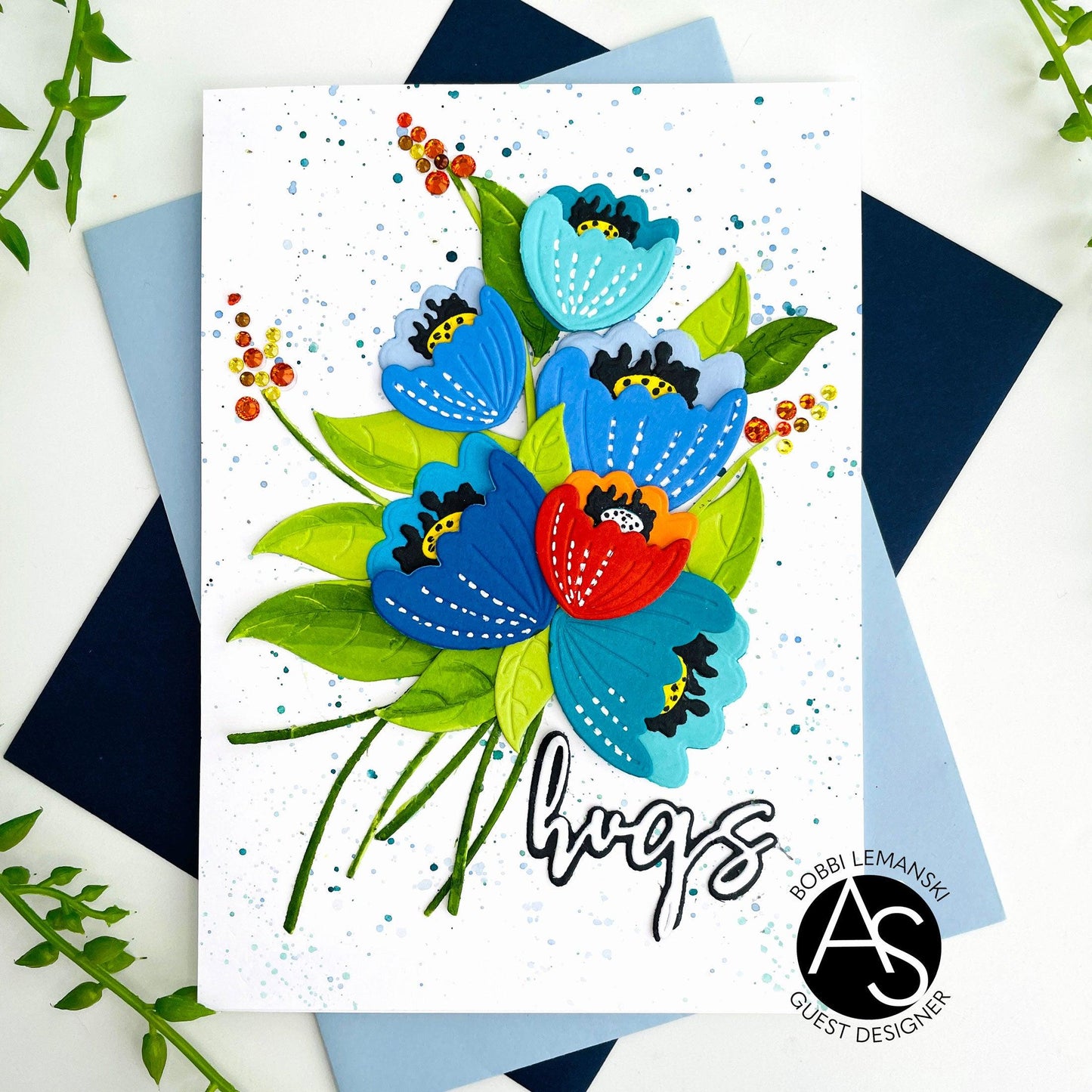 Alex Syberia Designs Fantasy Flowers Die Set