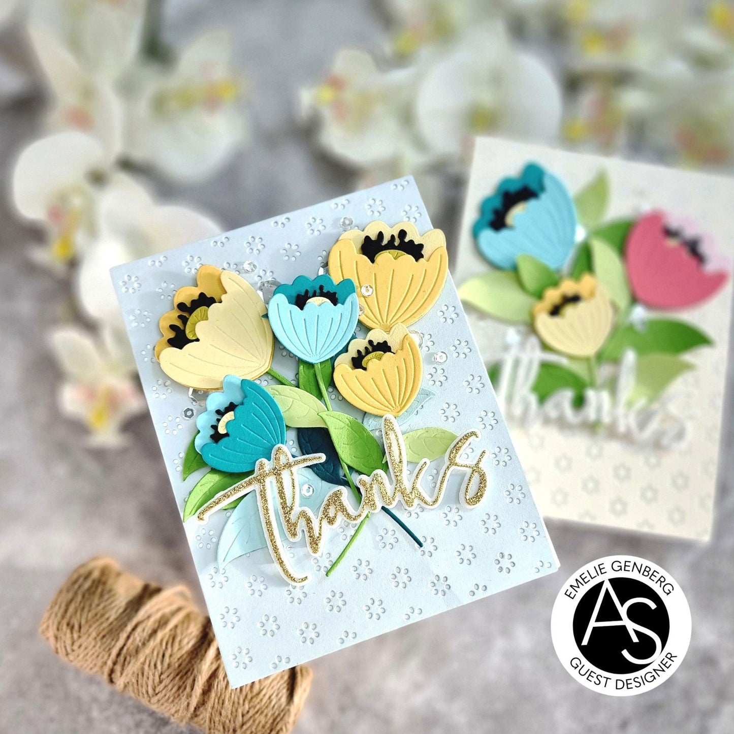 Alex Syberia Designs Fantasy Flowers Die Set