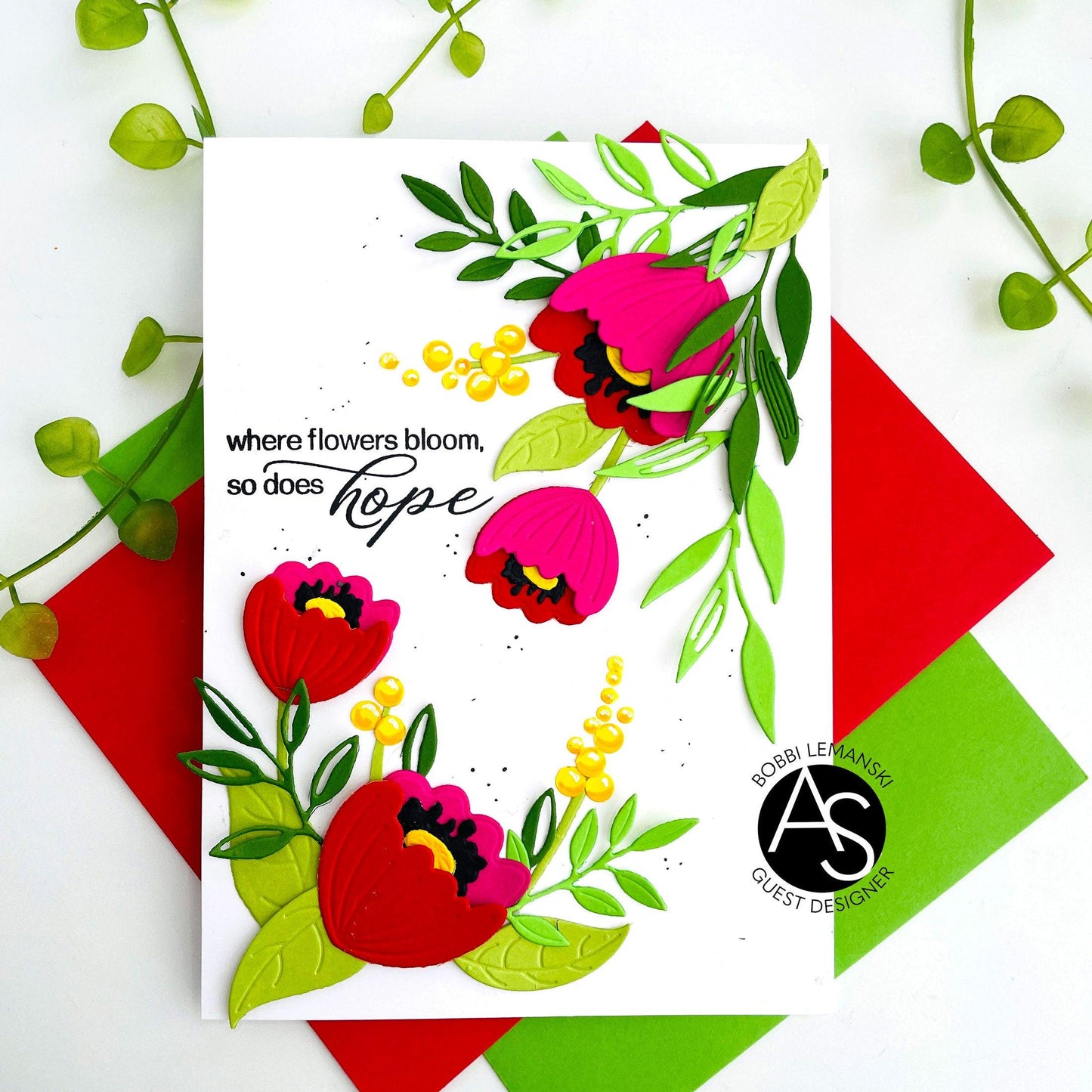 Alex Syberia Designs Fantasy Flowers Die Set