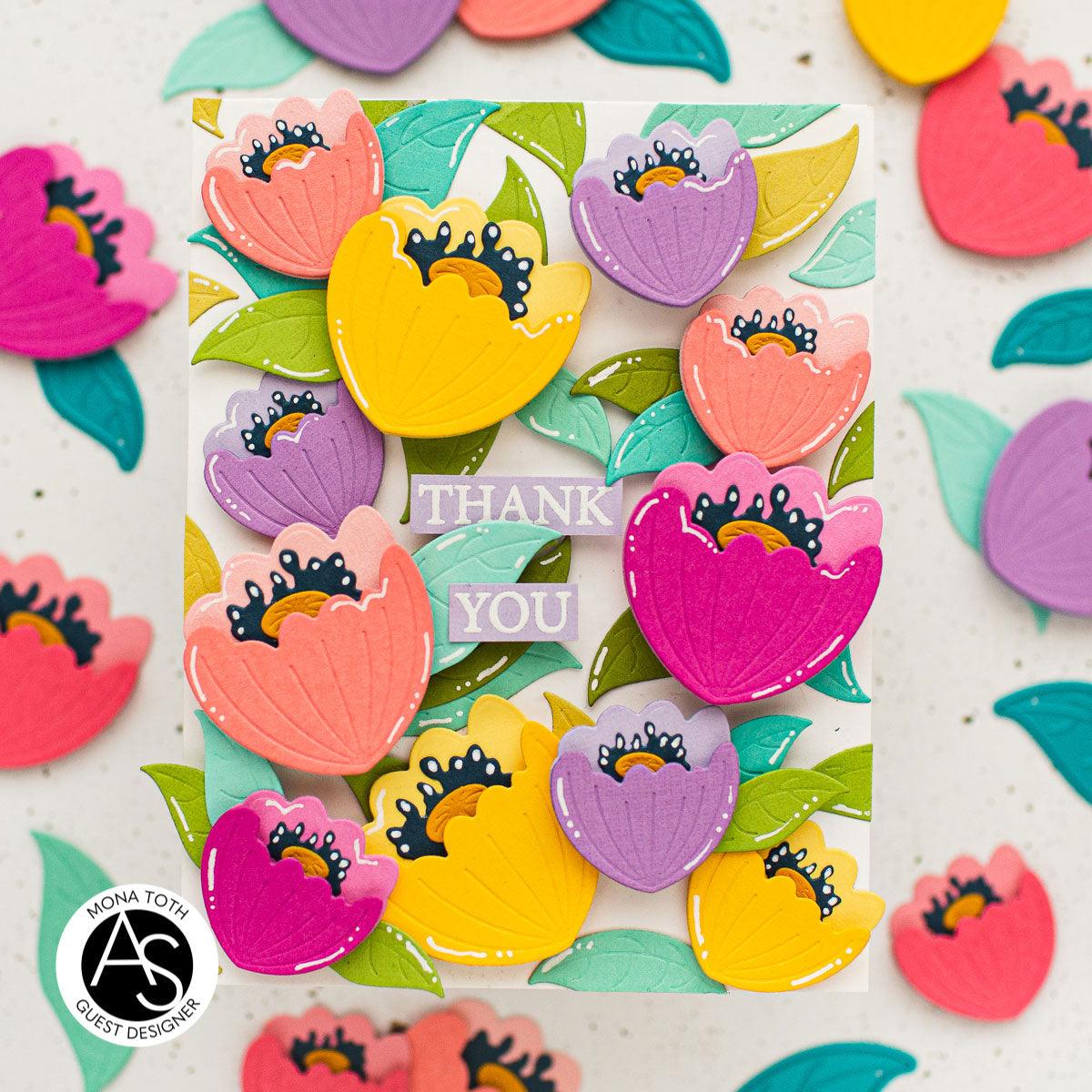 Alex Syberia Designs Fantasy Flowers Die Set