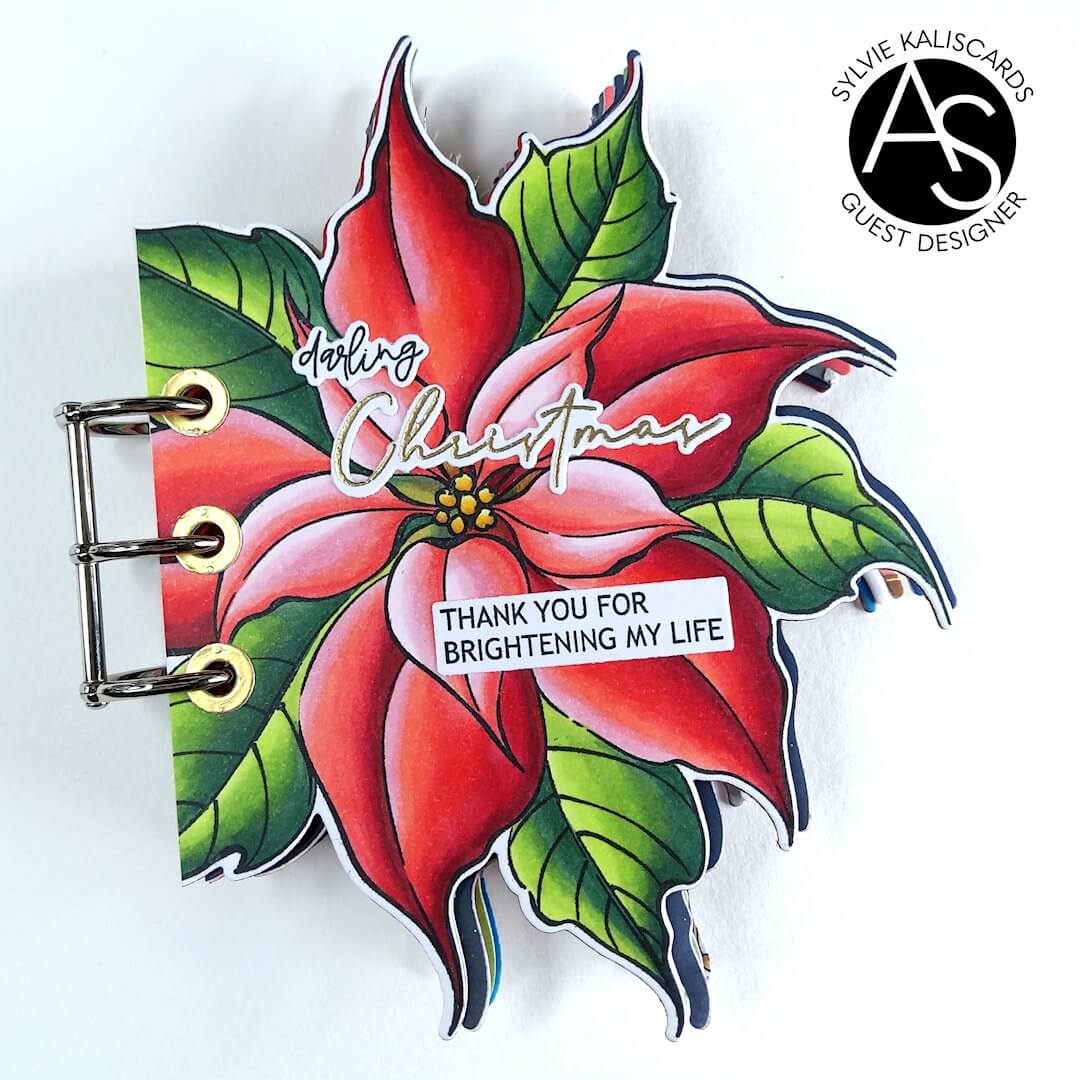 Alex Syberia Designs Festive Poinsettia Die Set