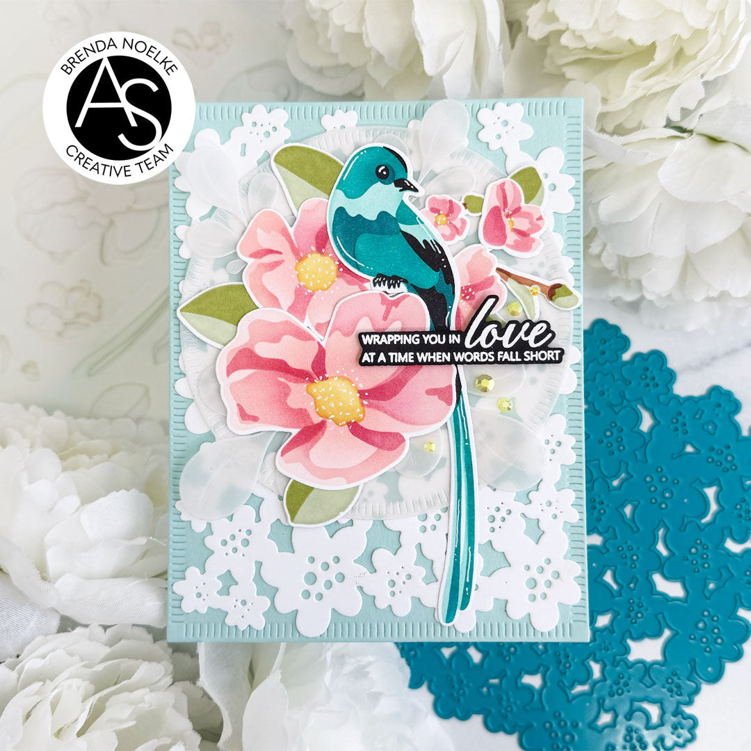 Alex Syberia Designs Floral Splendor Cover Die