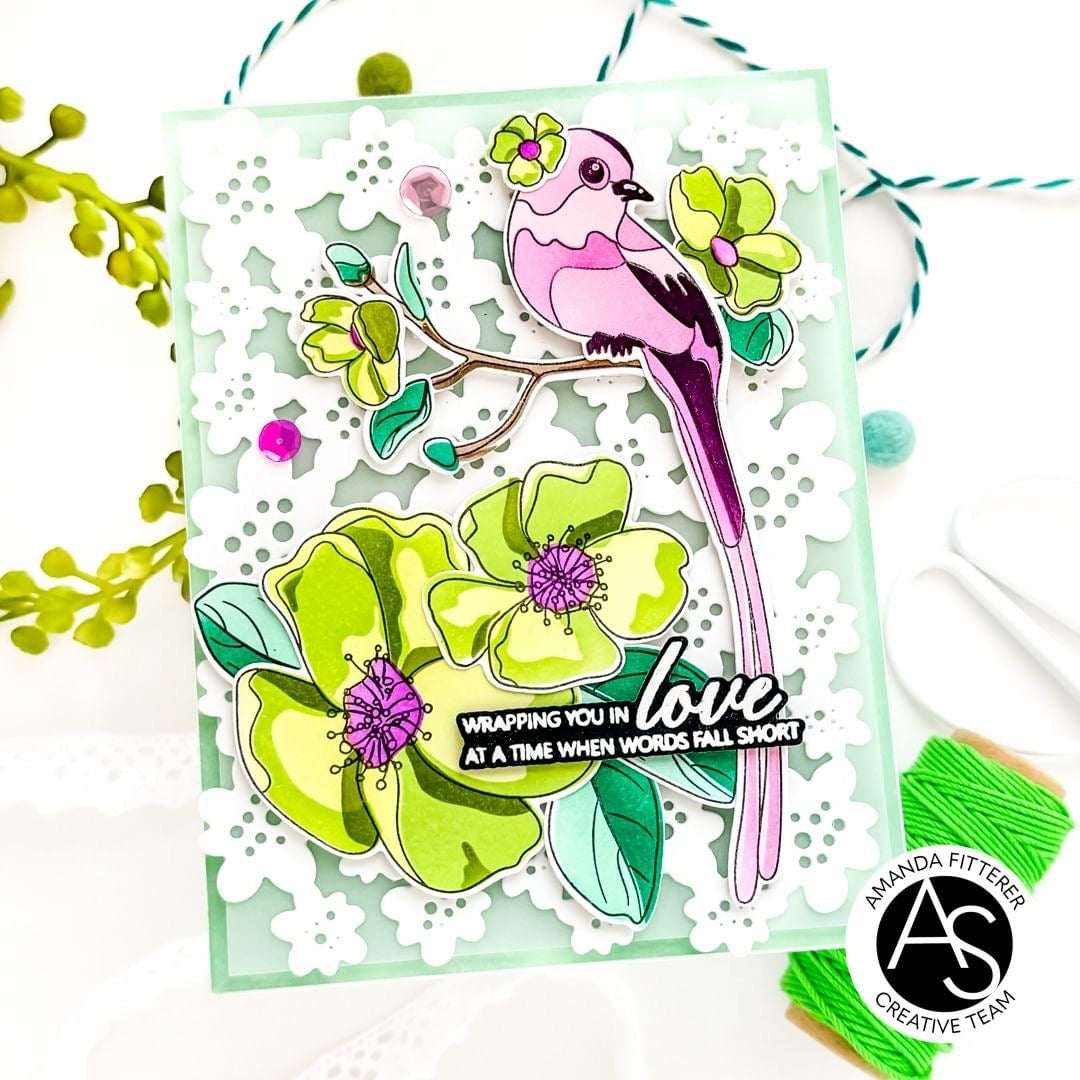 Alex Syberia Designs Floral Splendor Cover Die