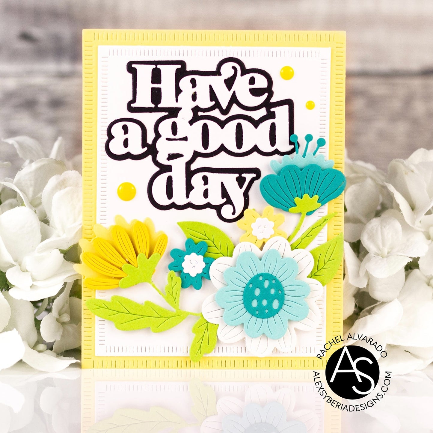 Alex Syberia Designs Good Day Quilted Rectangles Die Set