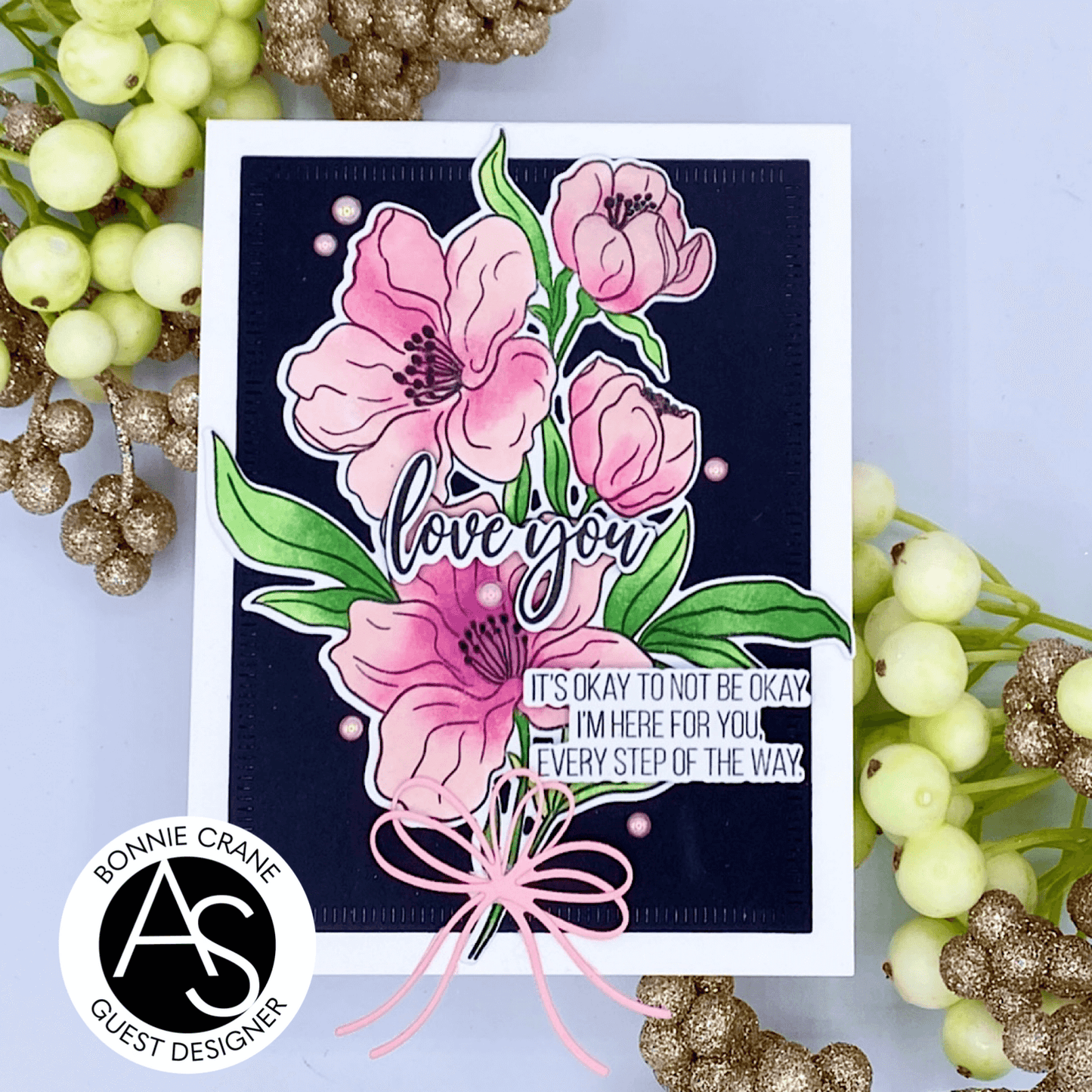 Alex Syberia Designs Grateful for You Stamp Set