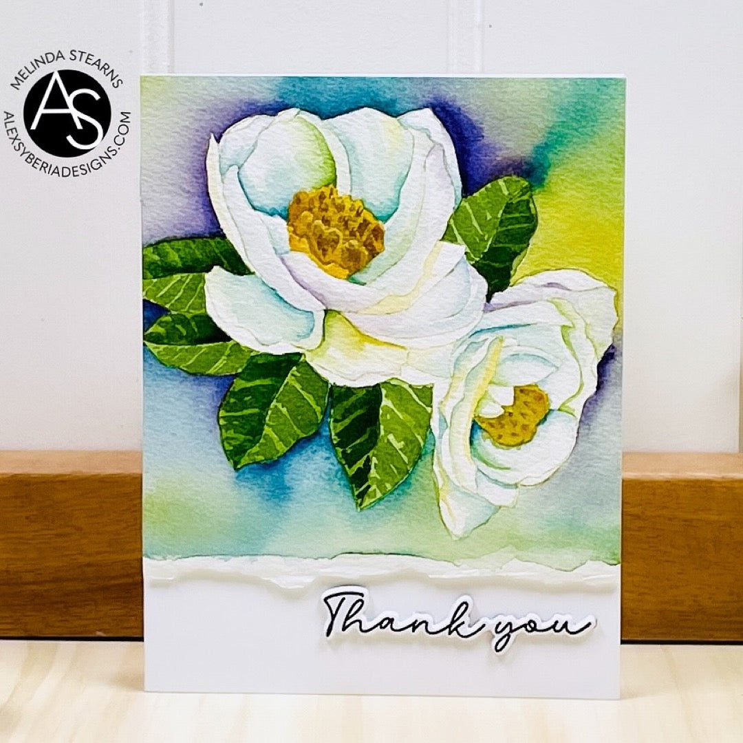 Alex Syberia Designs Heartfelt Blooms Stamp Set