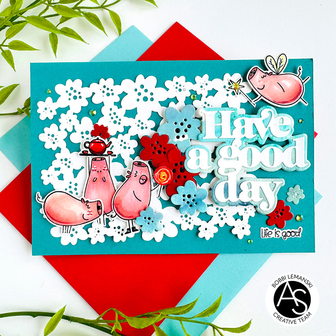 Alex Syberia Designs Hog Happy Day Die Set