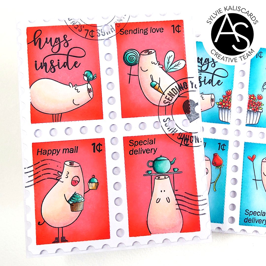 Alex Syberia Designs Hog Happy Day Stamp Set