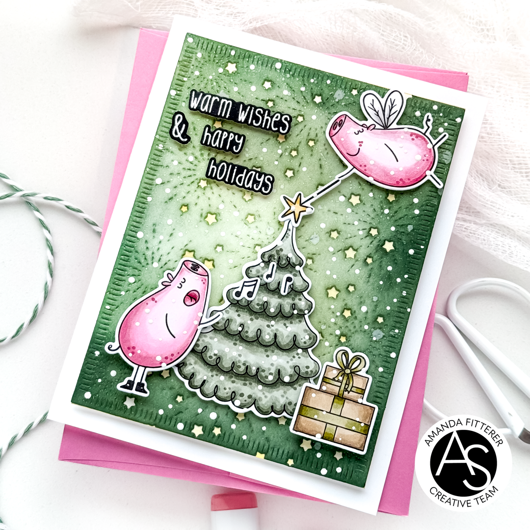 Alex Syberia Designs Hog Happy Day Stamp Set
