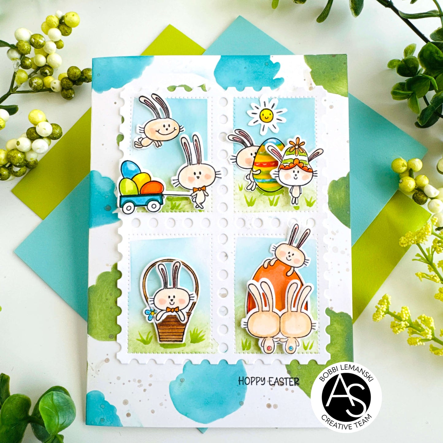 Alex Syberia Designs Hoppy Easter Stamp Set