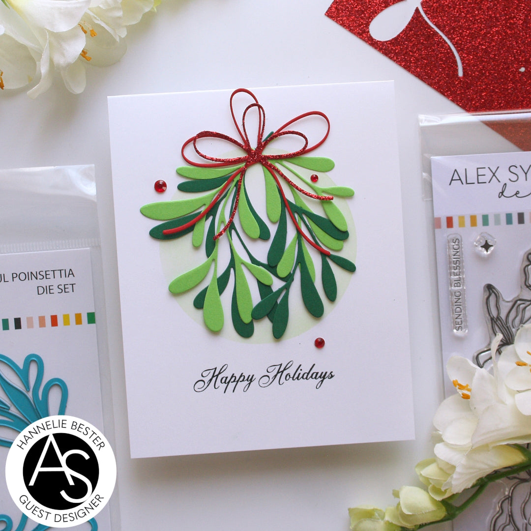 Alex Syberia Designs Joyful Poinsettia Die Set