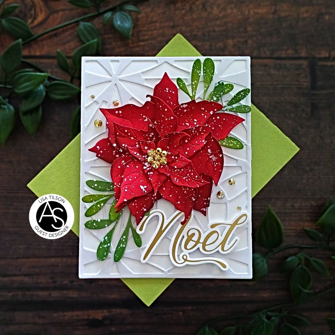 Alex Syberia Designs Joyful Poinsettia Die Set