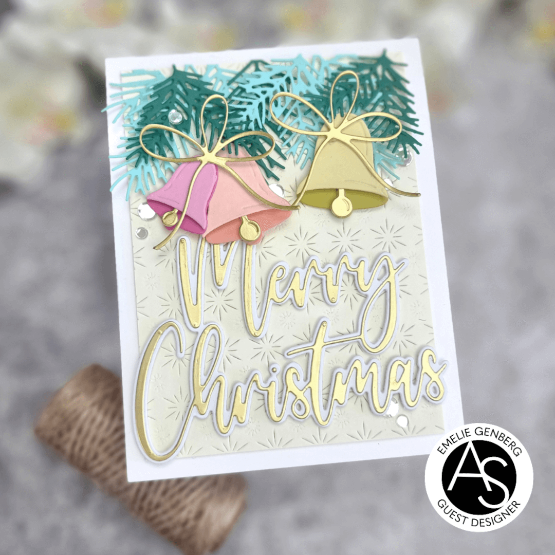 Alex Syberia Designs Large Merry Christmas Die