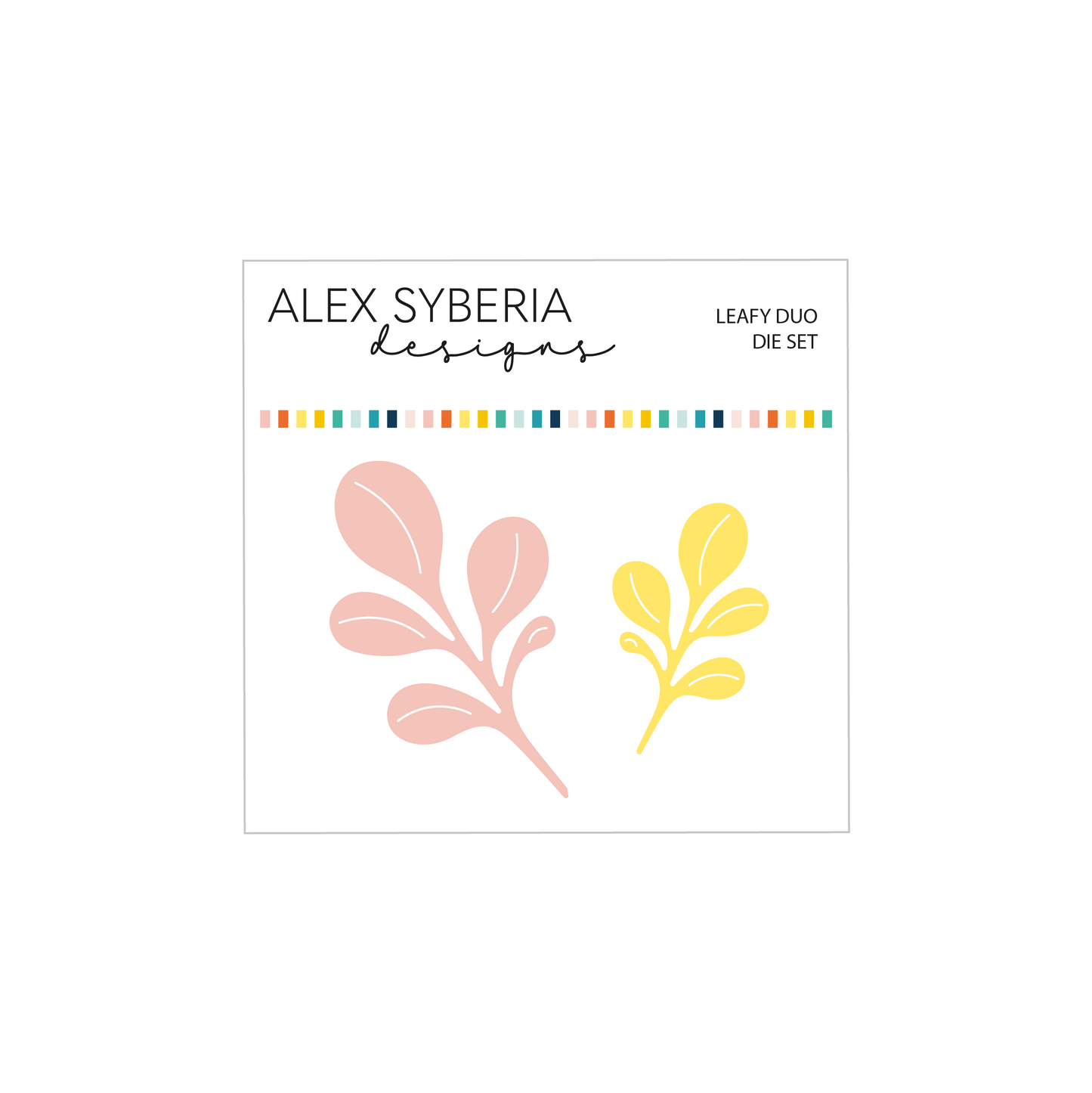 Alex Syberia Designs Leafy Duo Die Set