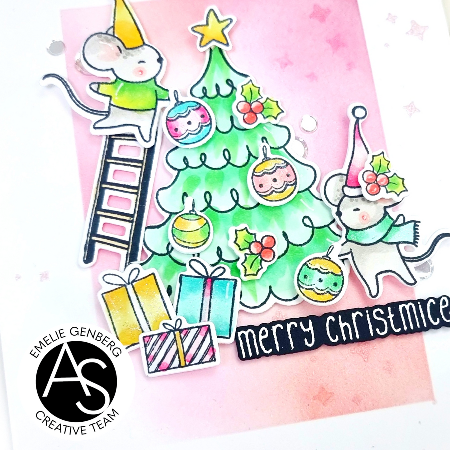 Alex Syberia Designs Merry Christmice Die Set