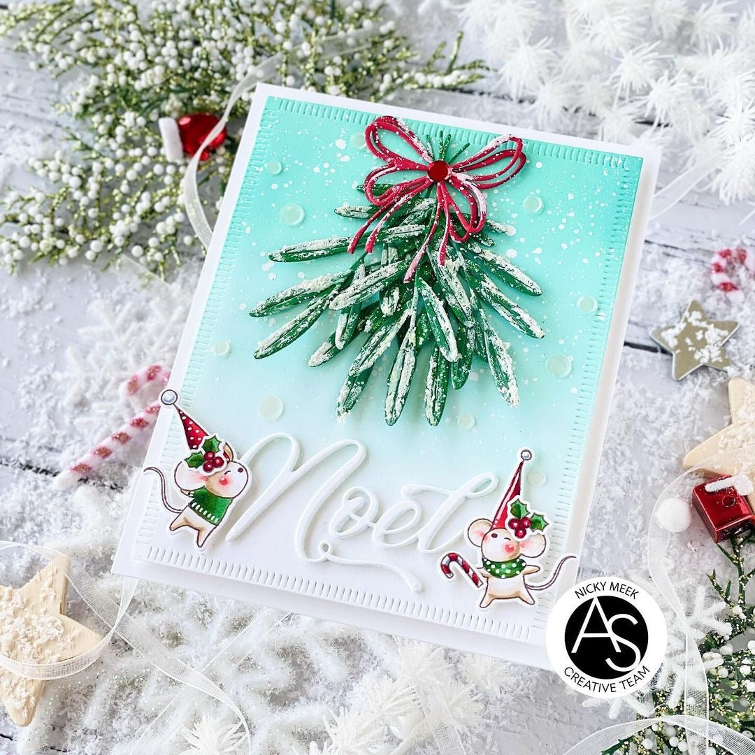 Alex Syberia Designs Merry Christmice Stamp Set