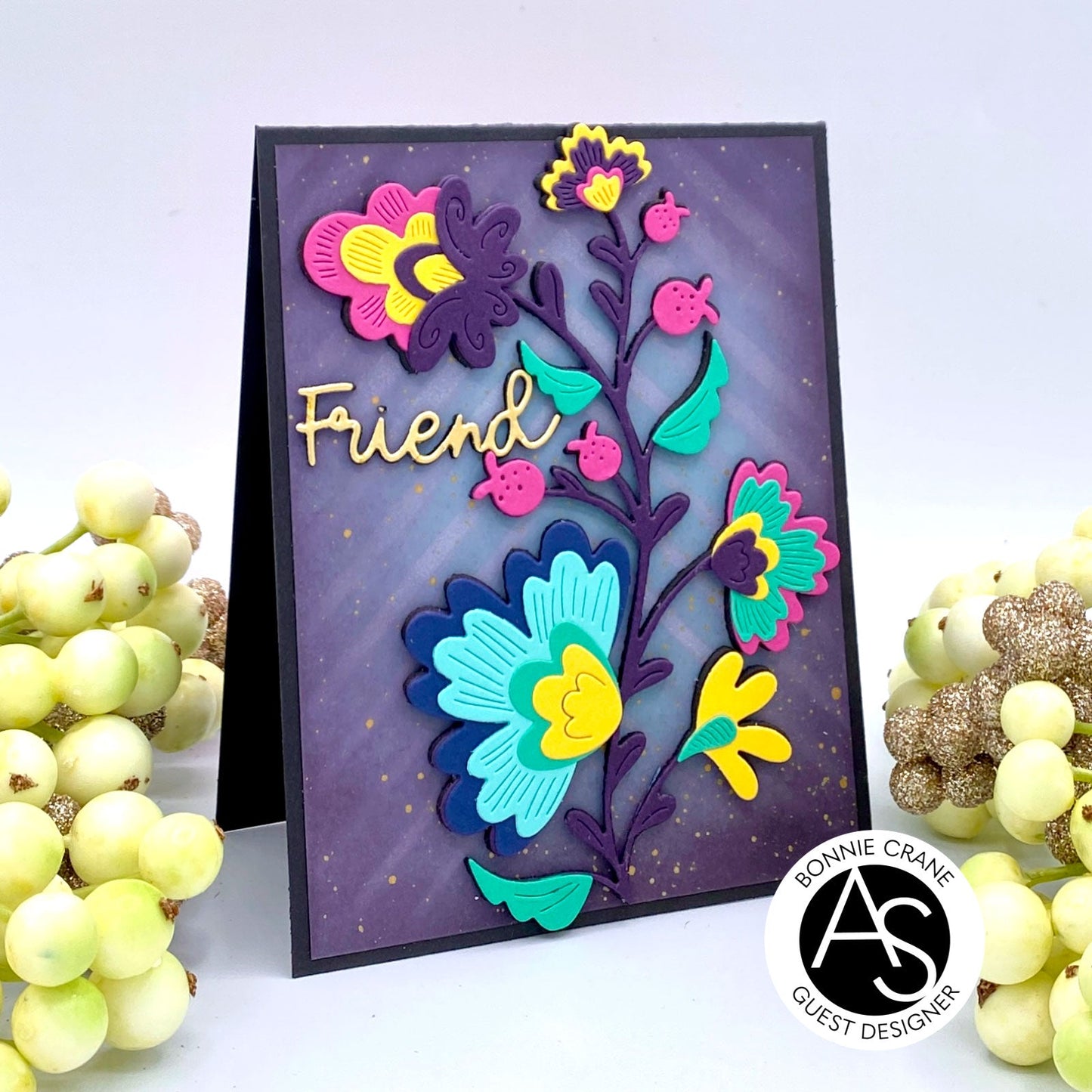 Alex Syberia Designs Mysterious Petals Die Set