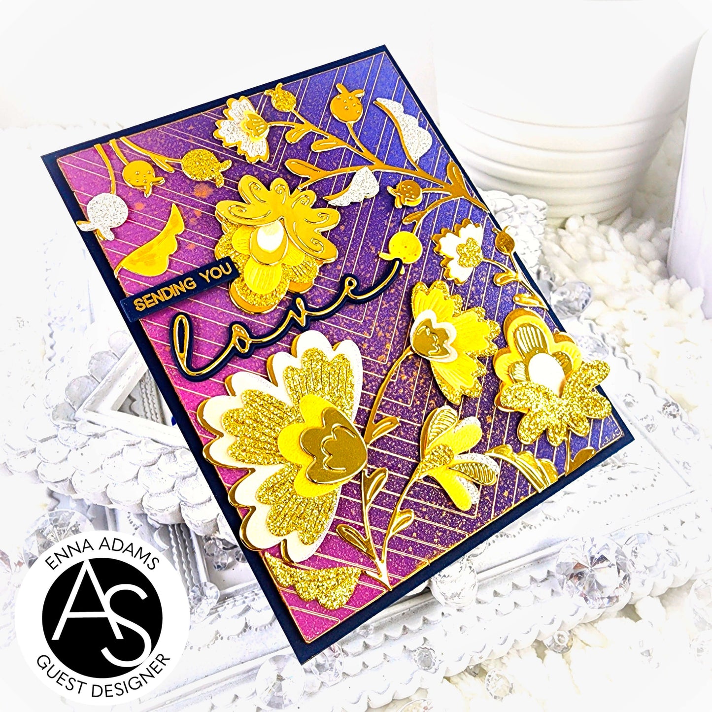 Alex Syberia Designs Mysterious Petals Die Set