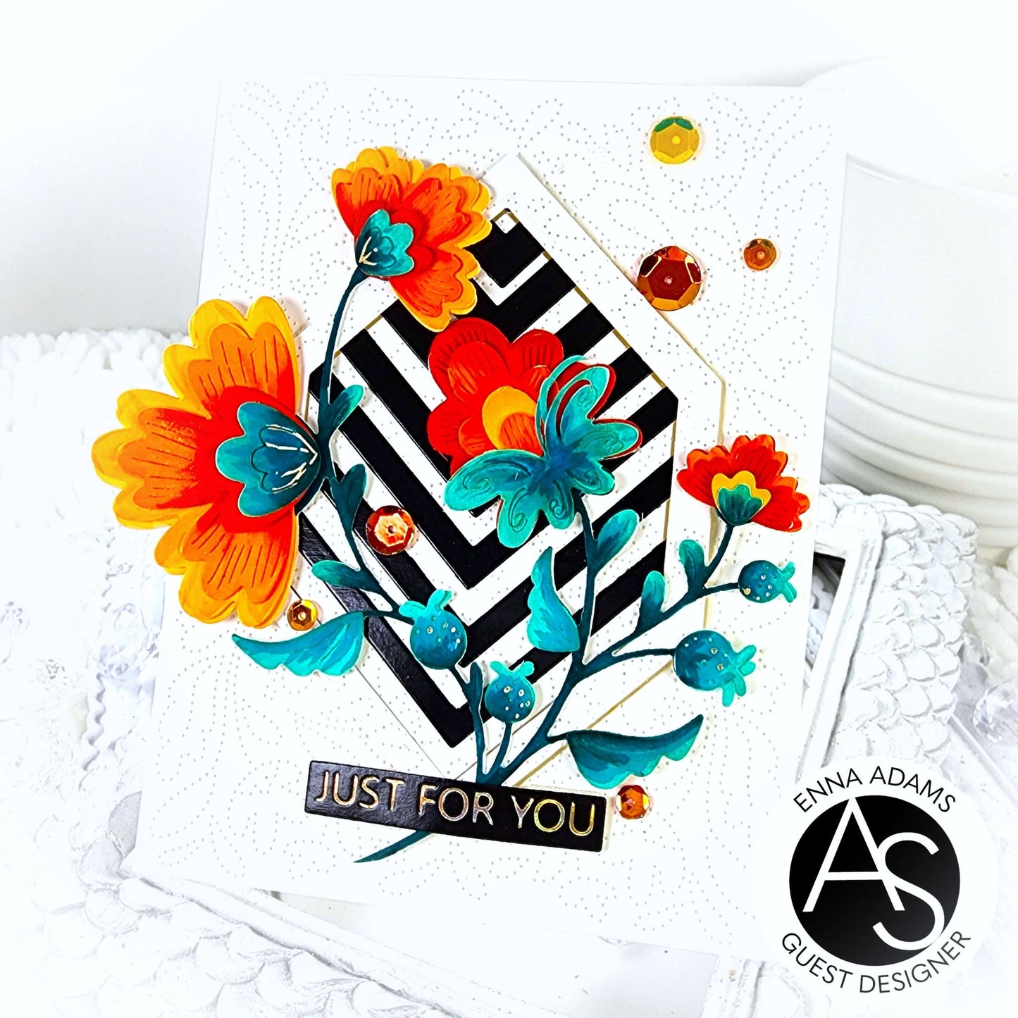 Alex Syberia Designs Mysterious Petals Die Set