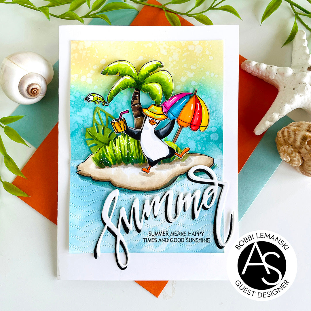 Alex Syberia Designs Pengu-tastic Holiday Stamp Set